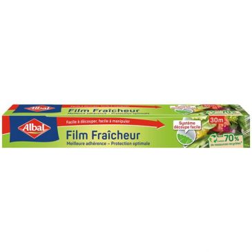 Film fraicheur 70% ressourcés recyclé 30m