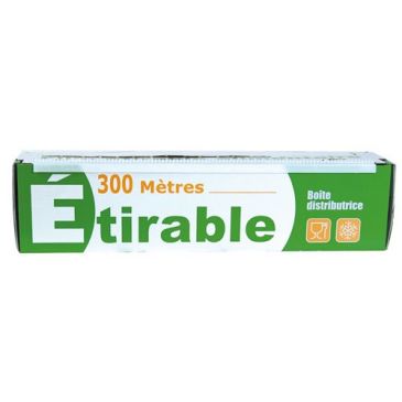 Rouleau Film Fraîcheur étirable 300 m x 0,45 m