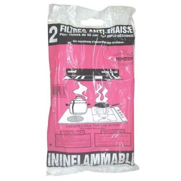 Filtre hotte standard x2 117x47 999e