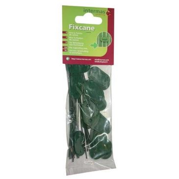 Fixation canisse Fixcane blister de 26 pièces vert