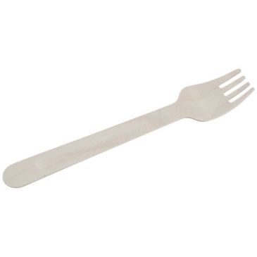 Fourchette en bois de bouleau reutilisable x10