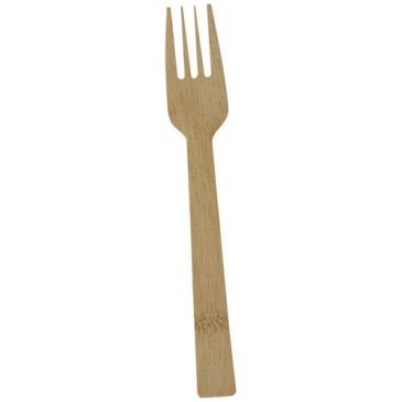 Fourchettes en bambou - Lot de 10
