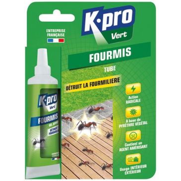 Fourmis gel appât 100% naturel tube 20g Kapo Vert