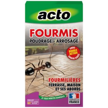 Fourmis poudrage et arrosage 400 g