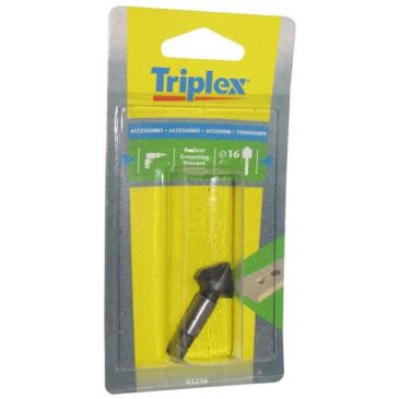 Fraise encastrement d.16mm triplex