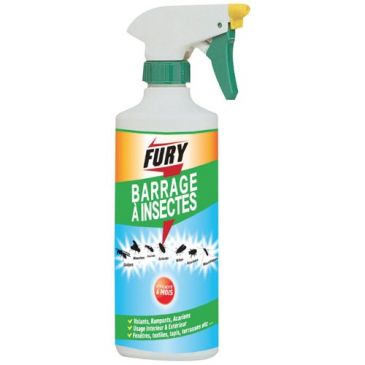 Fury barrière à insectes pistolet 500 ml