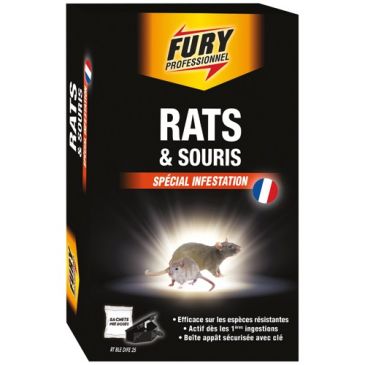 Fury rats souris sachets 7x20g