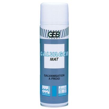 Galvanisation à froid Aspect Mat - Aérosol 650/500 ml