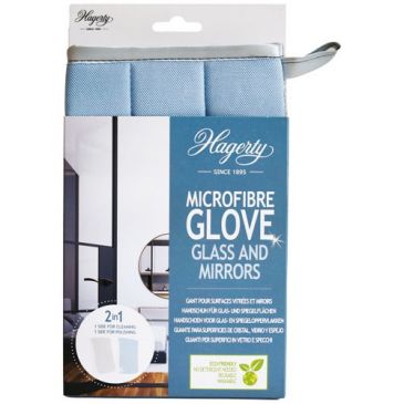 Gant microfibre pour surfaces vitrées et miroirs