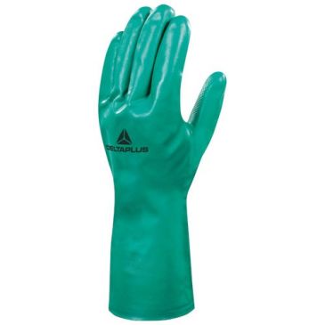 Gant nitrile floqué coton 33 cm nitrex taille 09