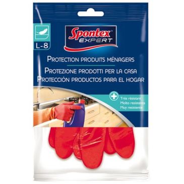 Gant protection chimique taille 8 latex