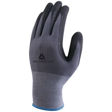 Gant tricot polyamide paume nitrile/pu picots taille 9