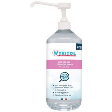 Gel hydroalcoolique wyritol 1L