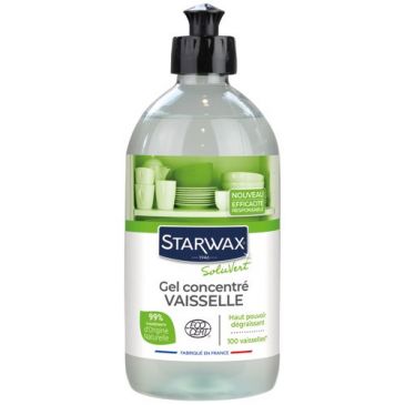 Gel vaisselle concentré 500ml ecocert