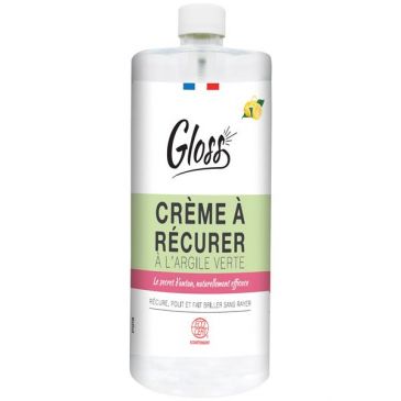Gloss argile verte crème à récurer Ecocert- 500ml