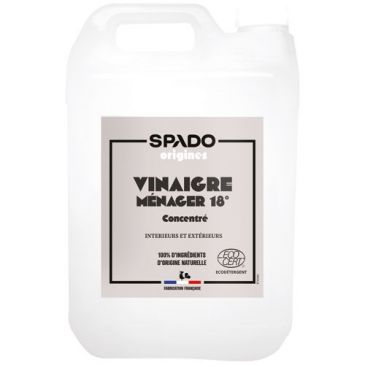 Vinaigre ménager concentré 18° bidon 5 L