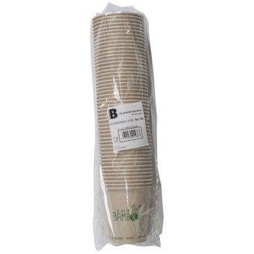 Gobelet en bambou 18 CL - Lot de 50