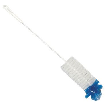 Goupillon - biberon tête bleu - D : 6 cm - l : 45 cm 