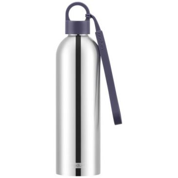 Gourde isotherme 0.5 L Inox & Bleu - Melior