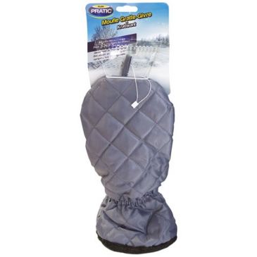 Gratte givre moufle