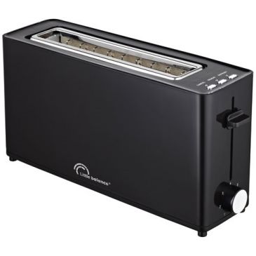 Grille-pain 1 fente Noir - Happy Toast - 8828