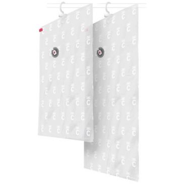 Housse de protection espace + crochet intégré lot de 2