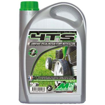 Lubribiant moteur - huile 4 temps - motoculture - 2 L
