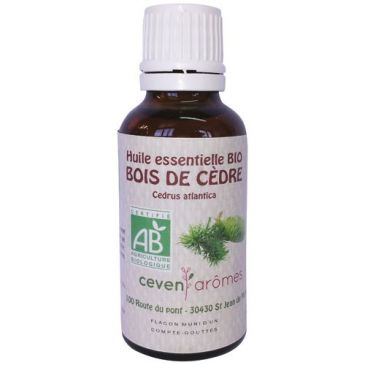 Huile essentielle bois de cèdre 50 ml