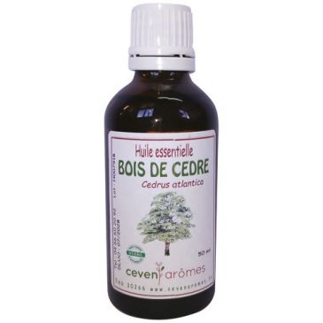Huile essentielle bois de cèdre bio 30 ml