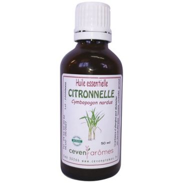 Huile essentielle citronnelle 50 ml