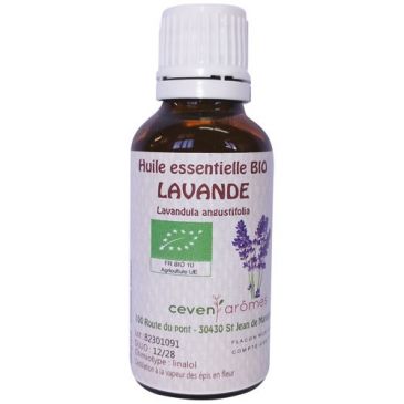 Huile essentielle lavande bio 30 ml