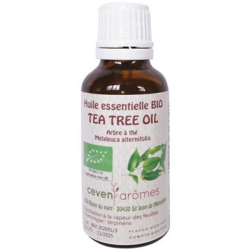 Huile essentielle tea tree oil bio 30 ml