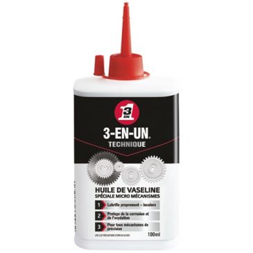 Burette Huile vaseline - 100 mL 