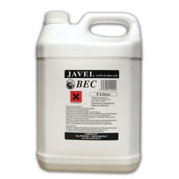 Hypochlorite soude javel 36deg 5l