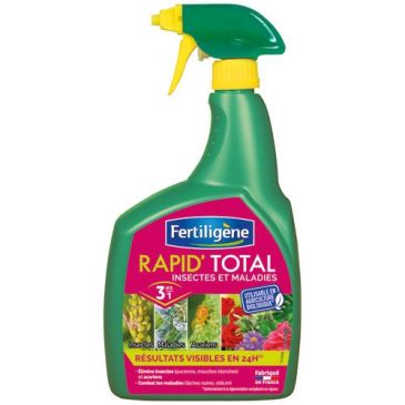 Insectes et maladies Rapid'Total UAB prêt à l'emploi 800 ml