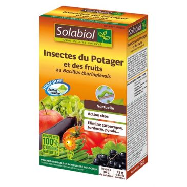 Insectes potager et fruits 6x2.5g