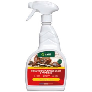 Insecticide punaises de lit et acariens 750 ml