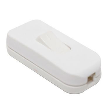 Interrupteur lampe 2a blanc vrac