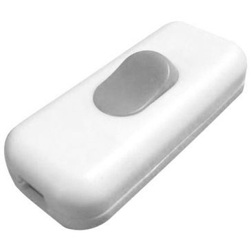 Interrupteur unipolaire luminescent blanc en vrac