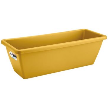 Jardinière Barcelona 40 cm jaune miel