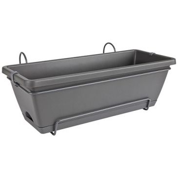 Jardinière kit Barcelona 50 cm anthracite