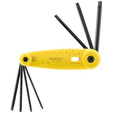 Jeu de 7 cles males tamper torx