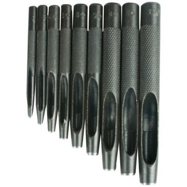 Jeu de 9 emporte pièces de 2 à 10 mm