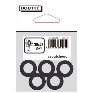 Joint caoutchouc 20x27 sachet de 5