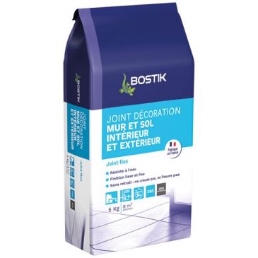 Joint de décoration flex anthracite sac papier 5 kg