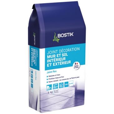 Joint de décoration flex blanc sac papier 5 kg