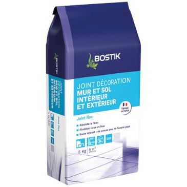 Joint de décoration flex gris sac papier 5 kg