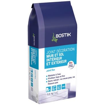 Joint décoration flex gris boite 2.5 kg