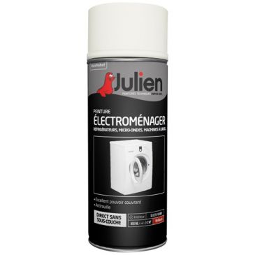 Bombe peinture électroménager 400 ml - Blanc frigidaire