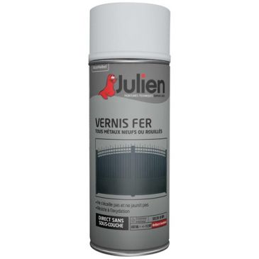 Bombe vernis Fer / Tous métaux 400 ml - Incolore